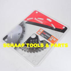 Cirkelzaagblad 210 mm x 30 mm 40 tanden wisseltand (W) MakForce | B-08501